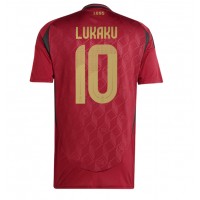 Camiseta Bélgica Romelu Lukaku #10 Primera Equipación Replica Eurocopa 2024 mangas cortas